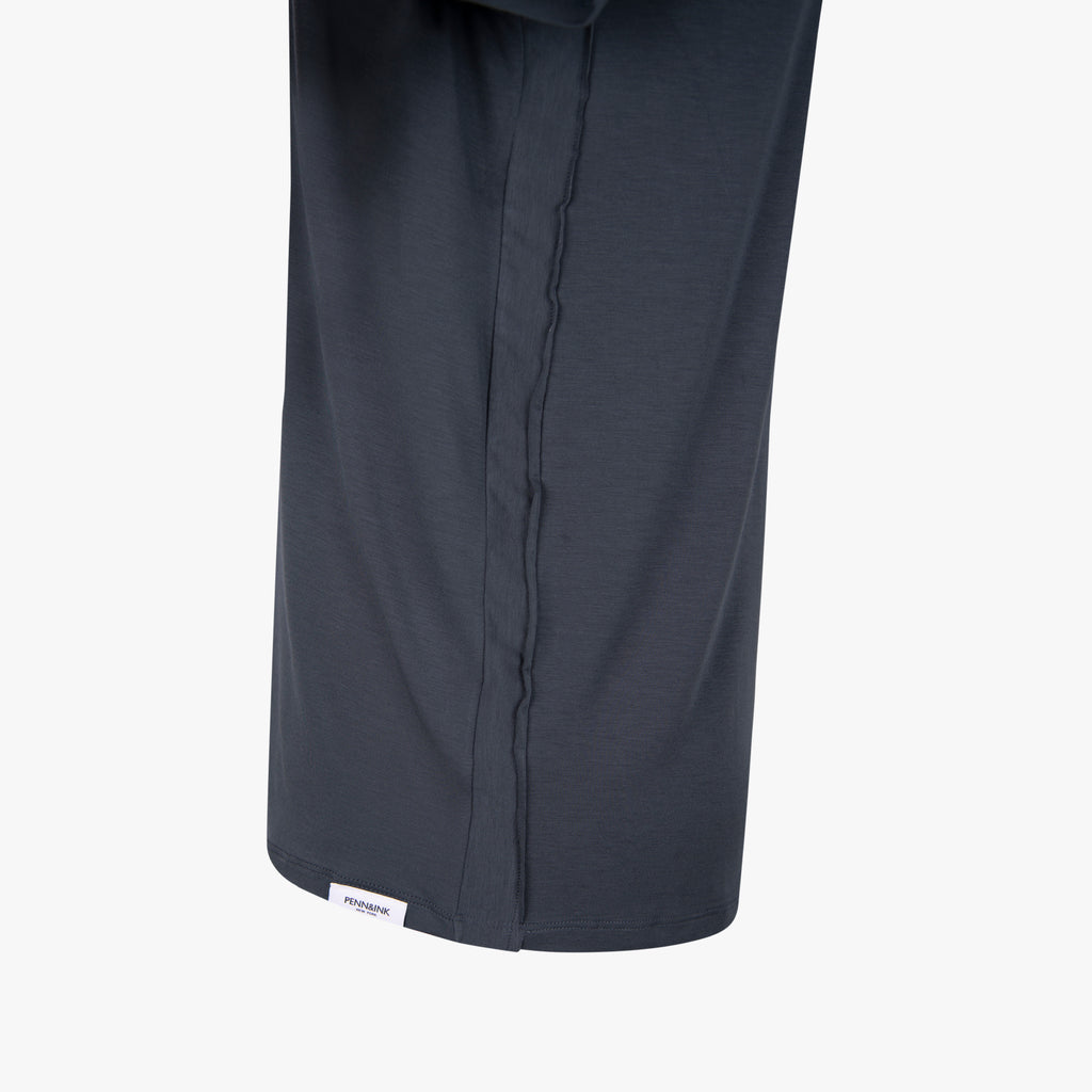 Penn&Ink 1/2 Rh-Shirt uni | blaugrau