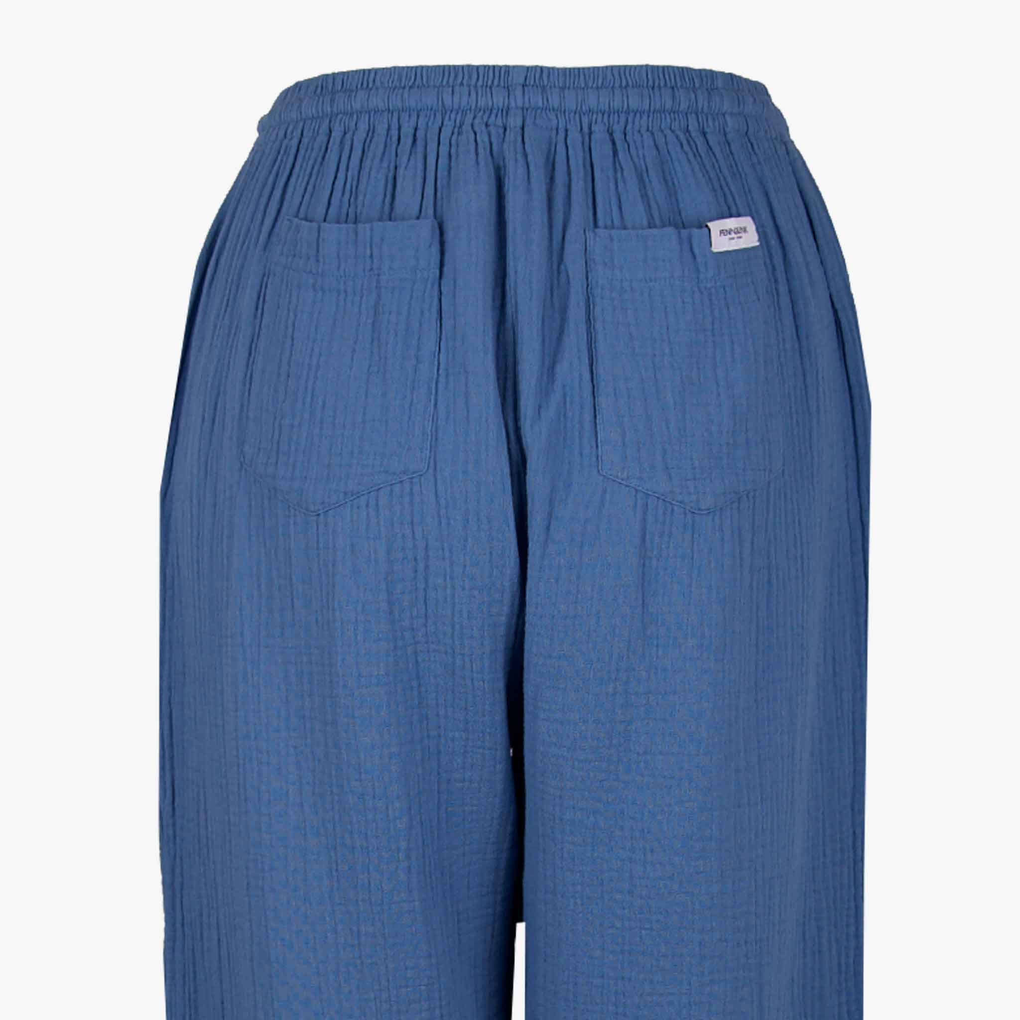 Penn&Ink Hose Musselin | blau