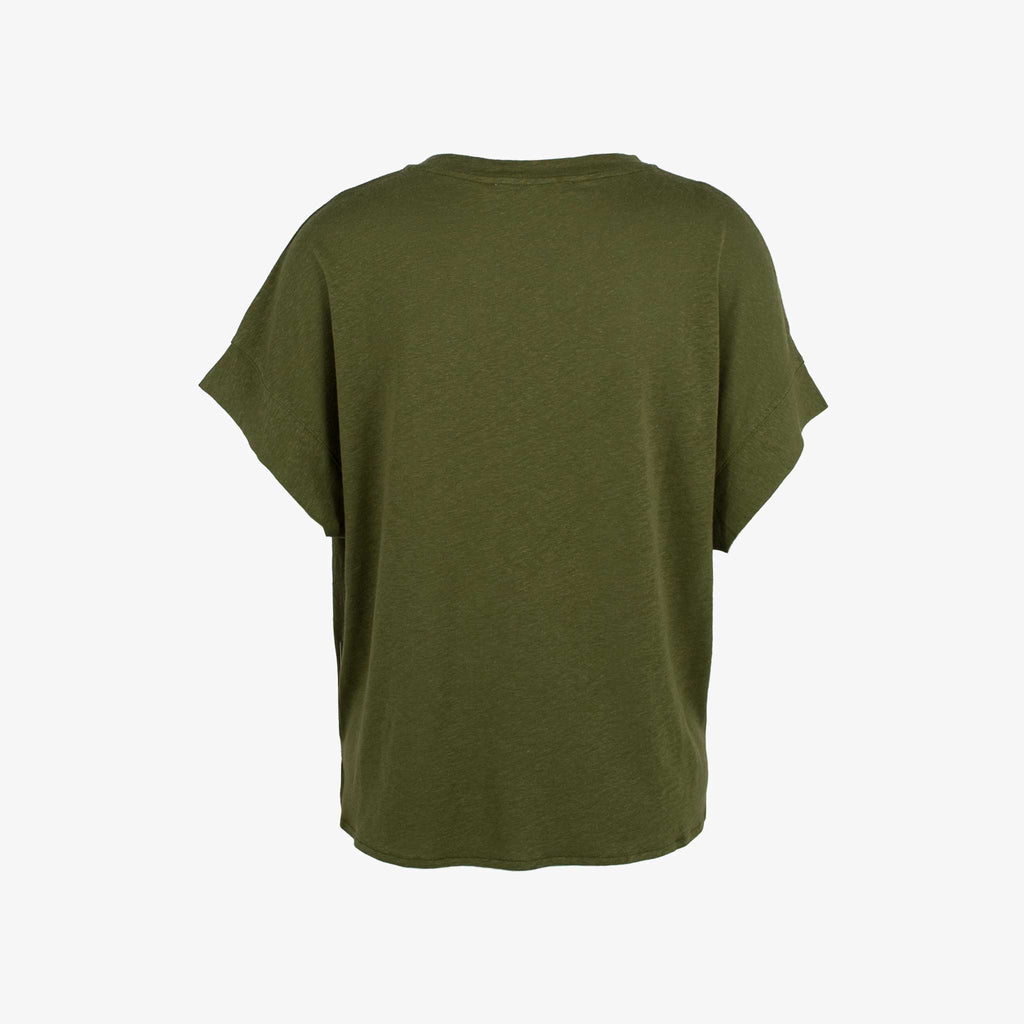 1/4 V-Boxyshirt | khaki