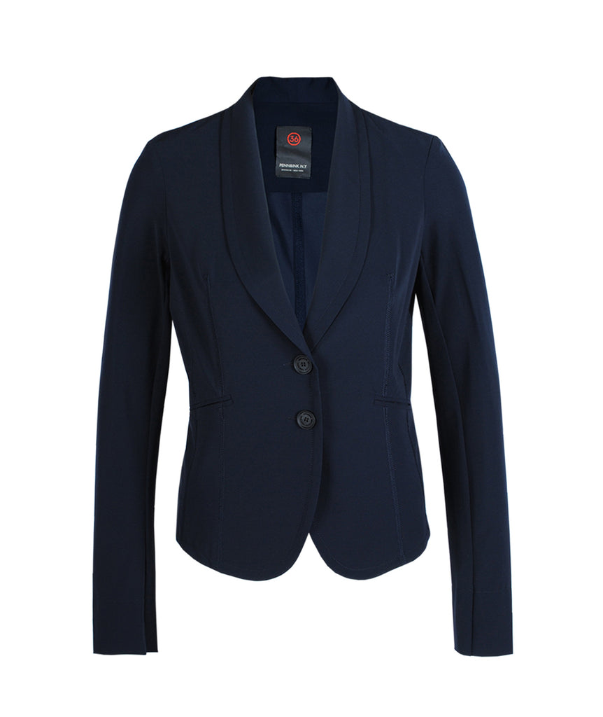 Kurzblazer Basic Lisa | navy