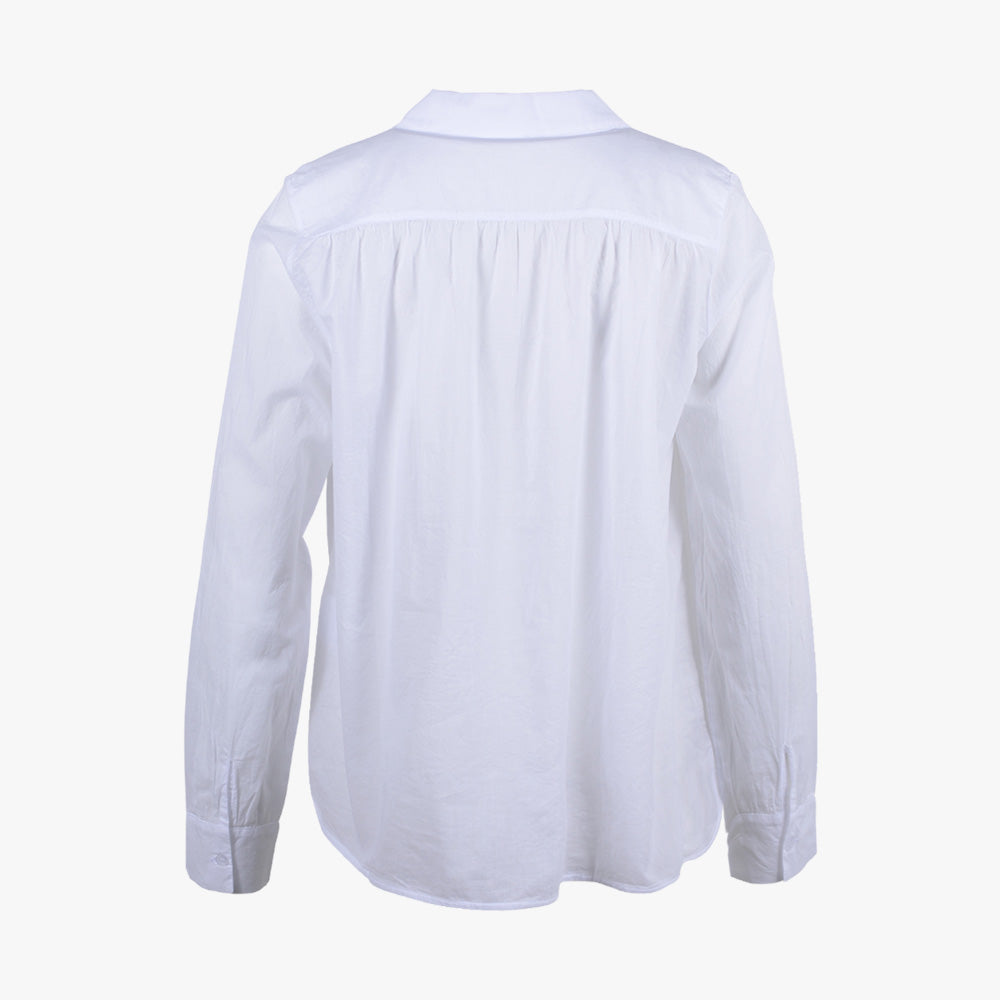 Bluse transparent (weiß, XXS) | weiß