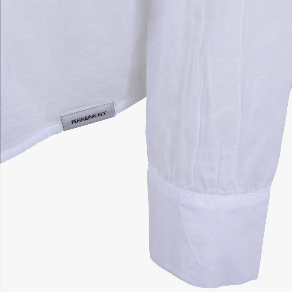 Bluse transparent (weiß, XXS) | weiß
