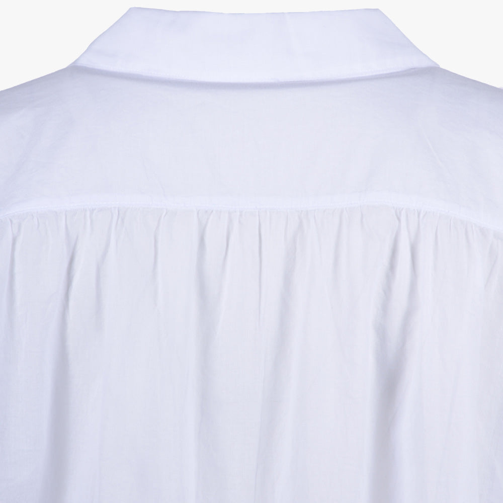 Bluse transparent (weiß, XXS) | weiß