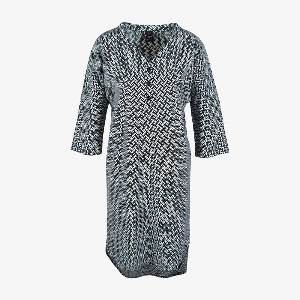 Kleid Print (schwarz, 32) | schwarz