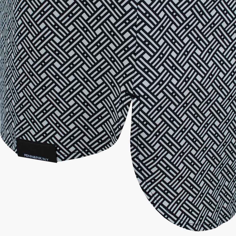 Kleid Print (schwarz, 32) | schwarz