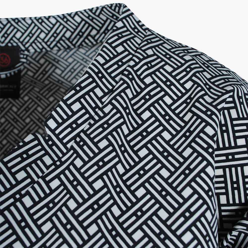 Kleid Print (schwarz, 32) | schwarz