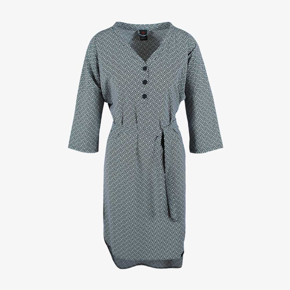 Kleid Print (schwarz, 32) | schwarz