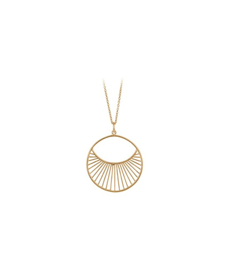 Kette Daylight Short | gold