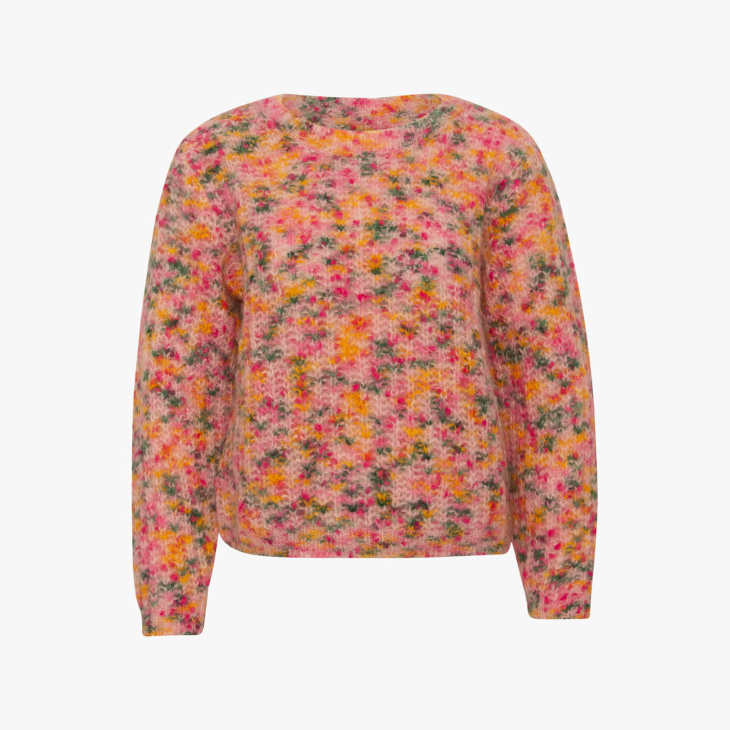 Pullover Patentstrick | multicolor