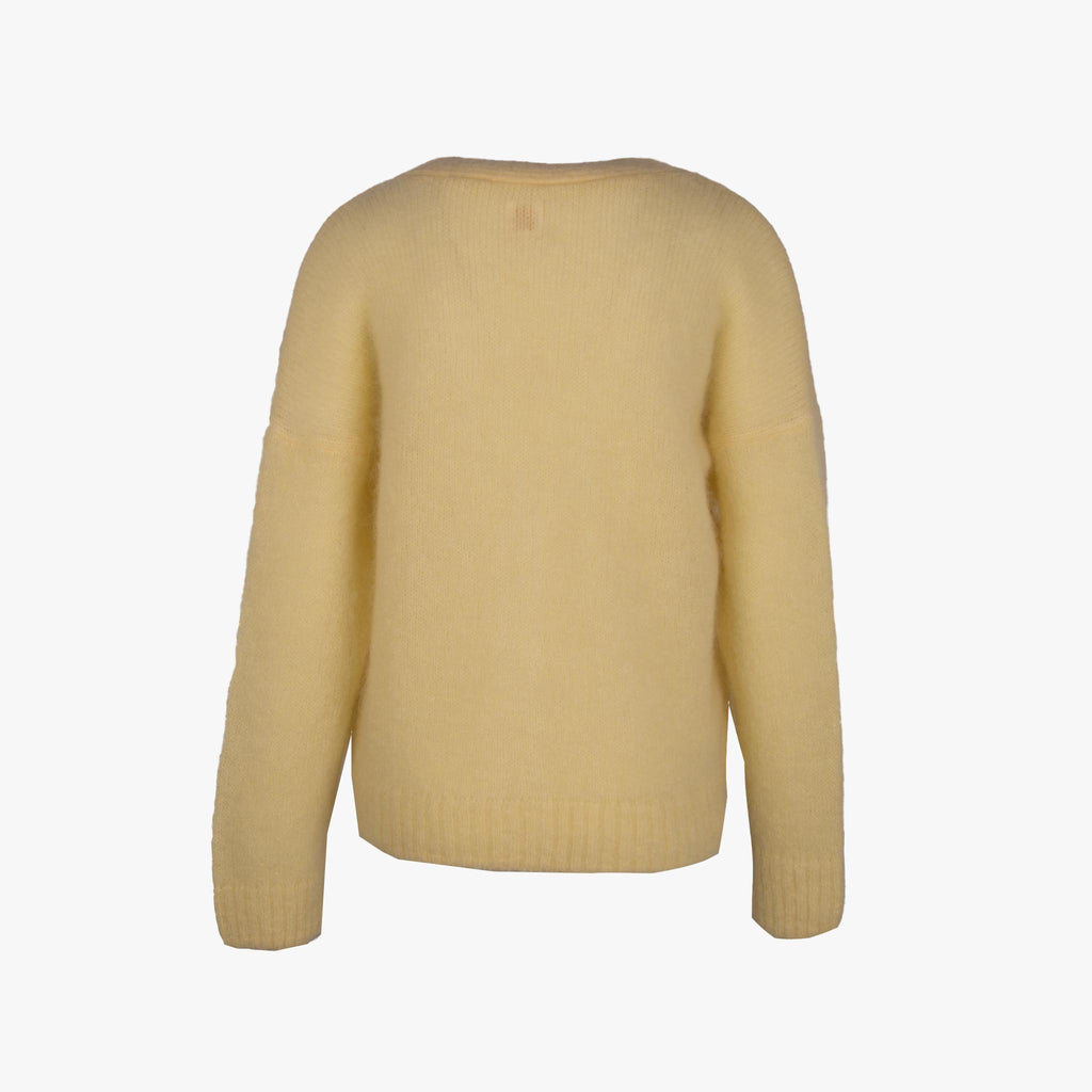 Petits Hauts Cardigan geschlossen | gelb