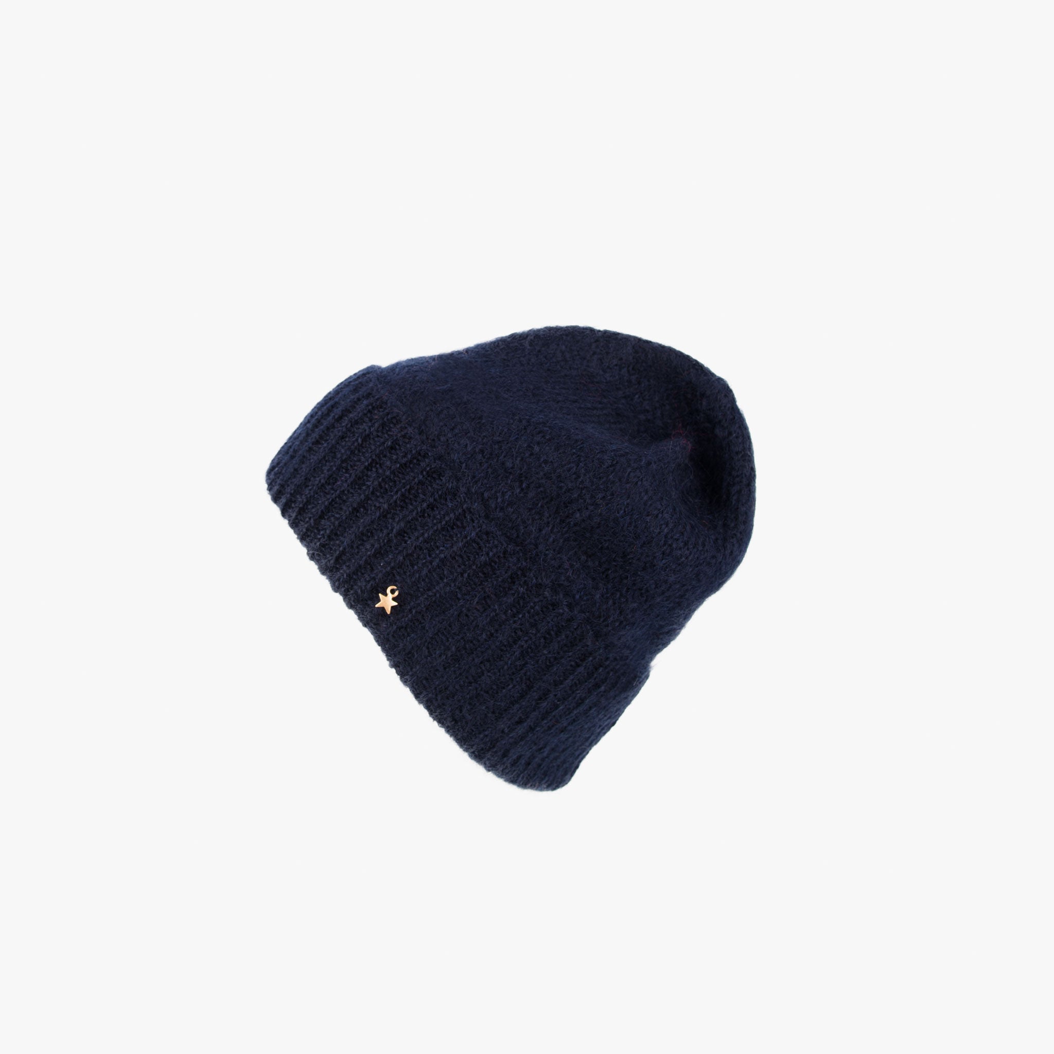 Des Petits Hauts Mütze flauschig | marine