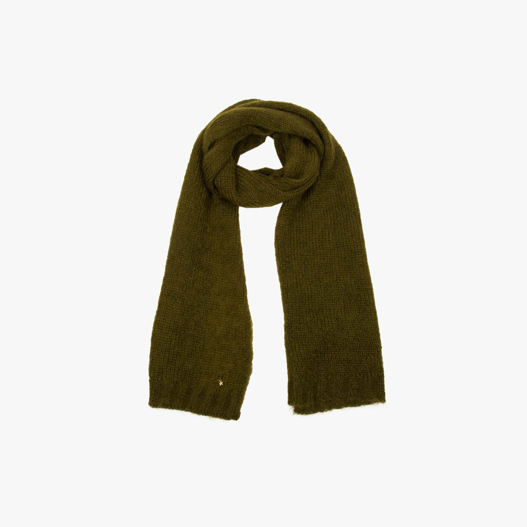 Des Petits Hauts Schal flauschig | oliv