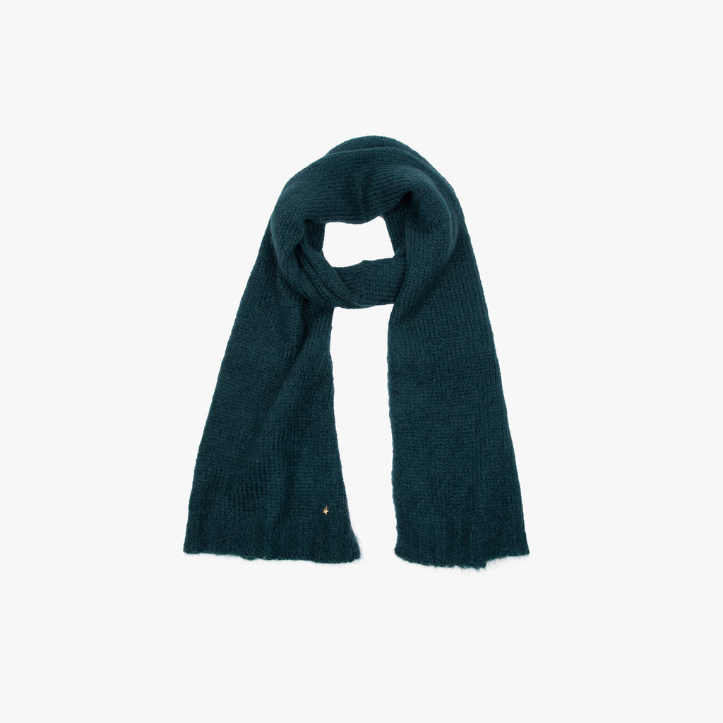 Des Petits Hauts Schal flauschig | petrol