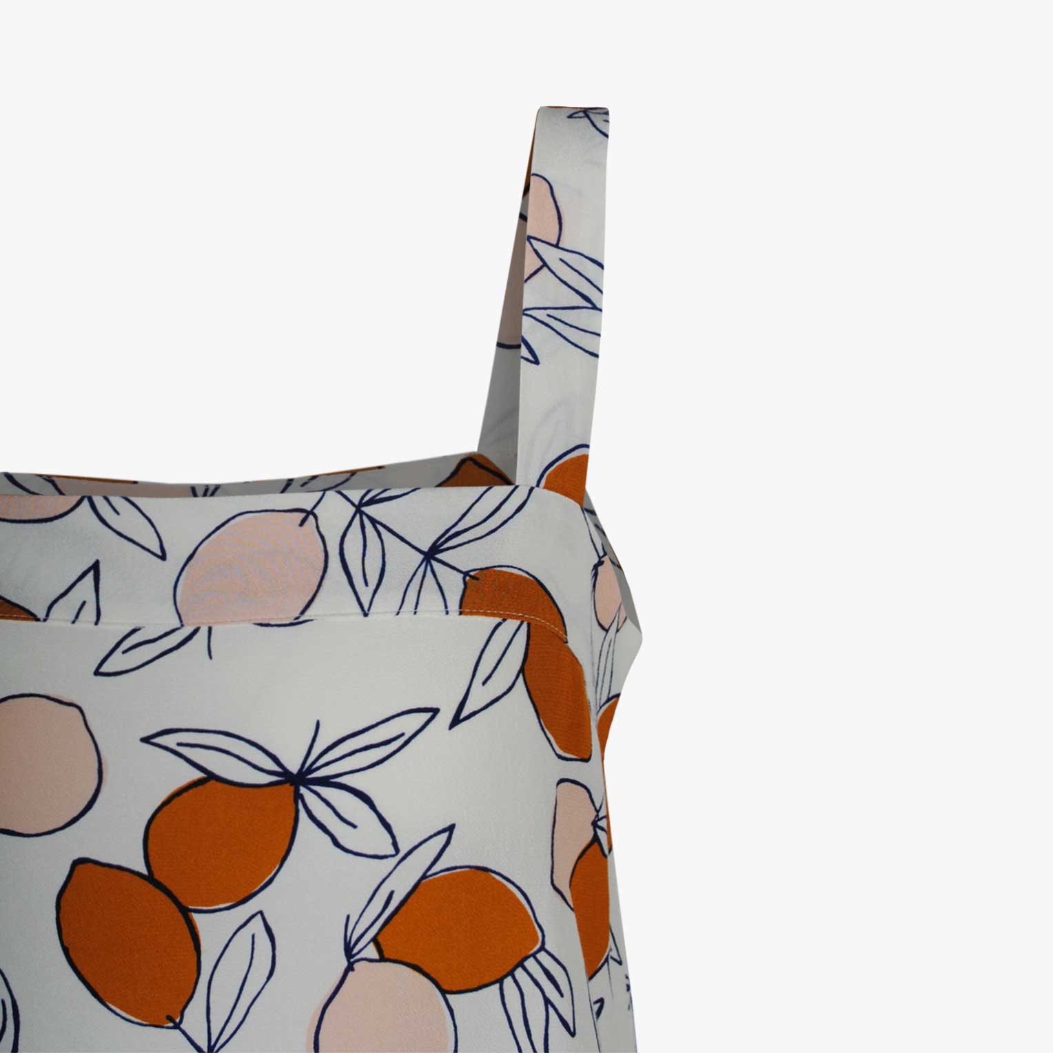 Top Lemonprint (creme) | creme