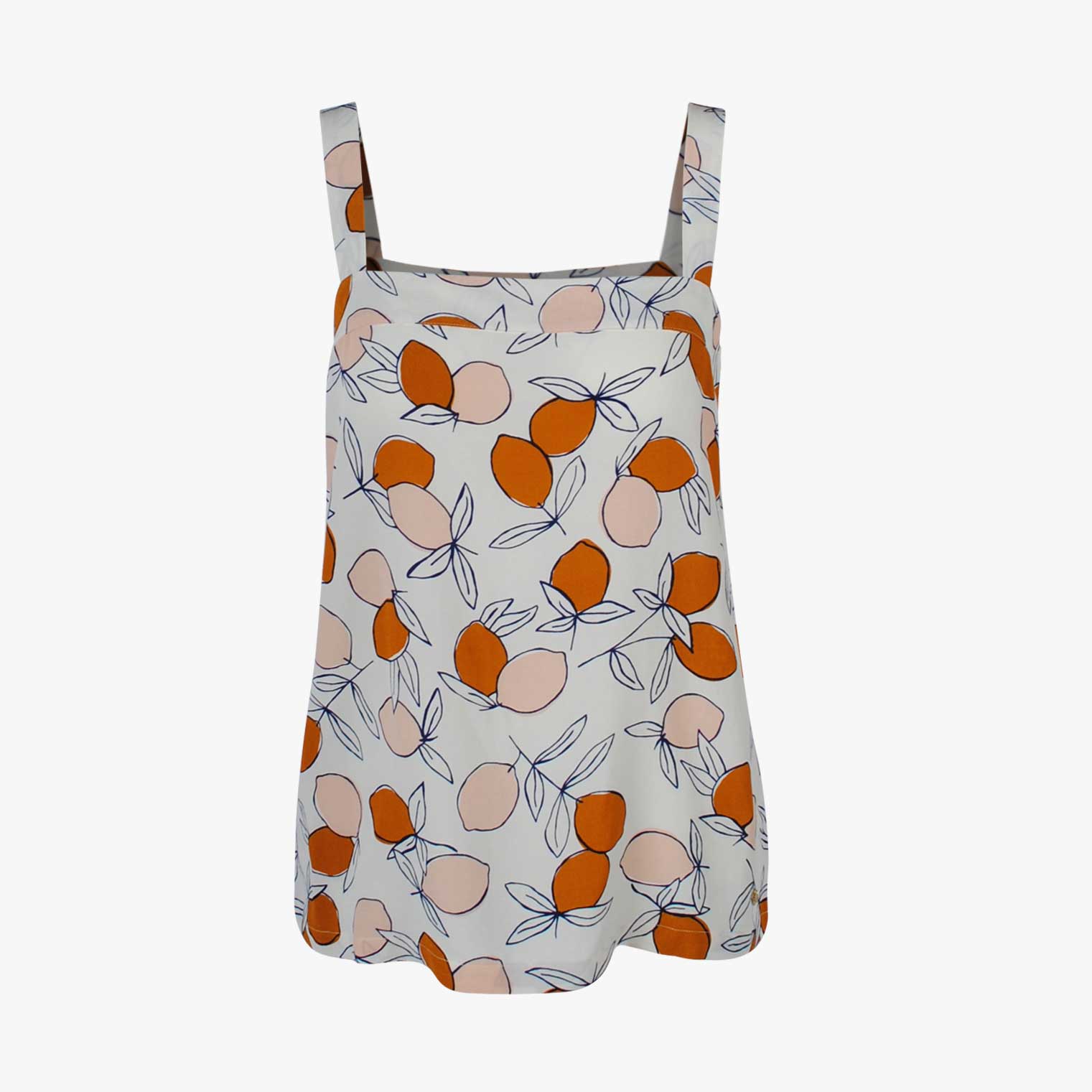 Top Lemonprint (creme) | creme
