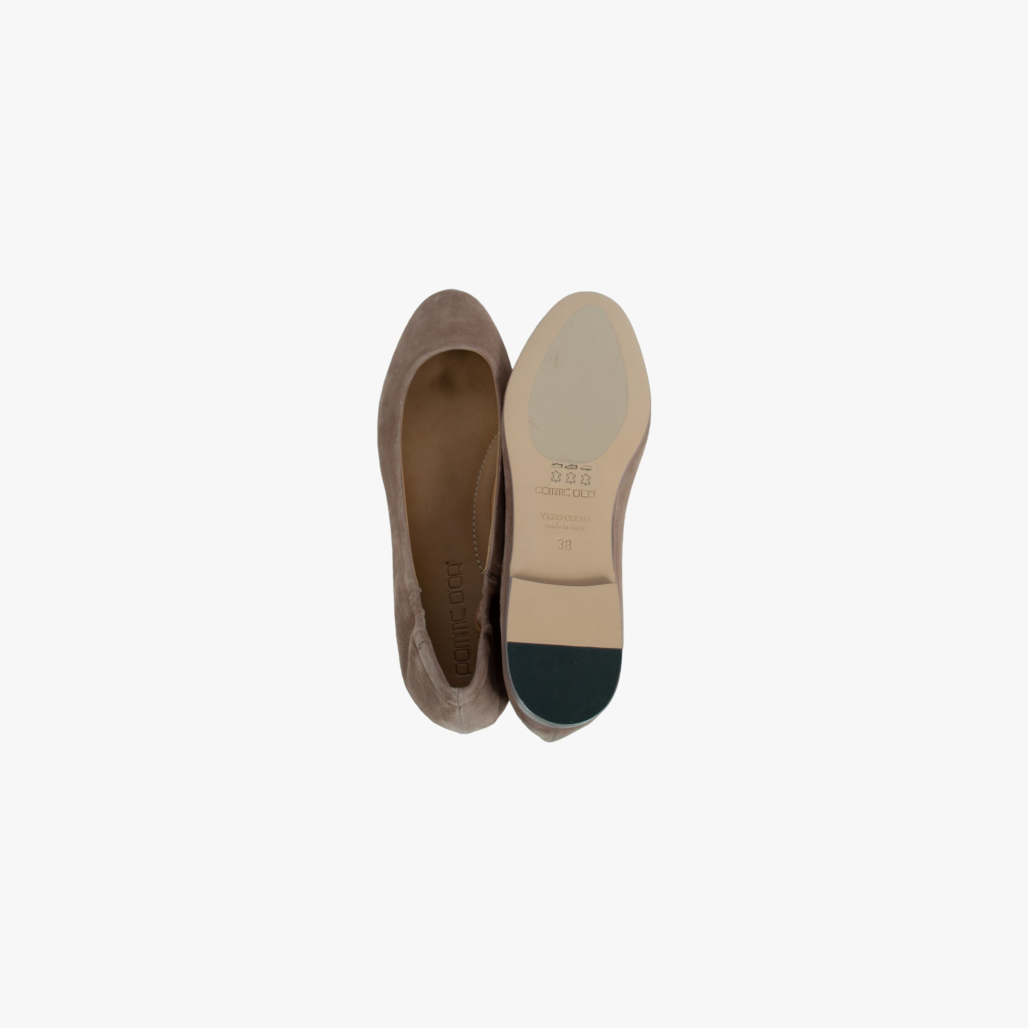 Ballerina rund Velour | sand