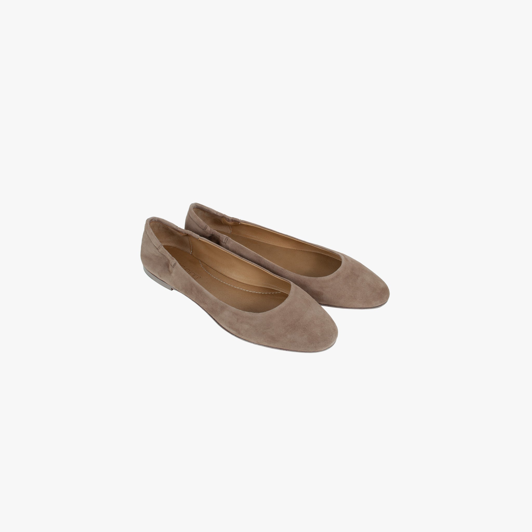 Ballerina rund Velour | sand
