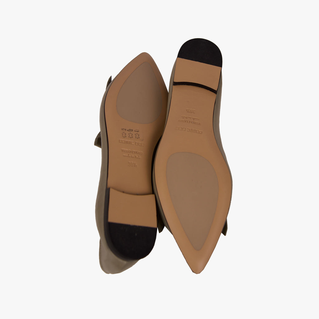Pomme d'or Fransen Loafer | hellgrün
