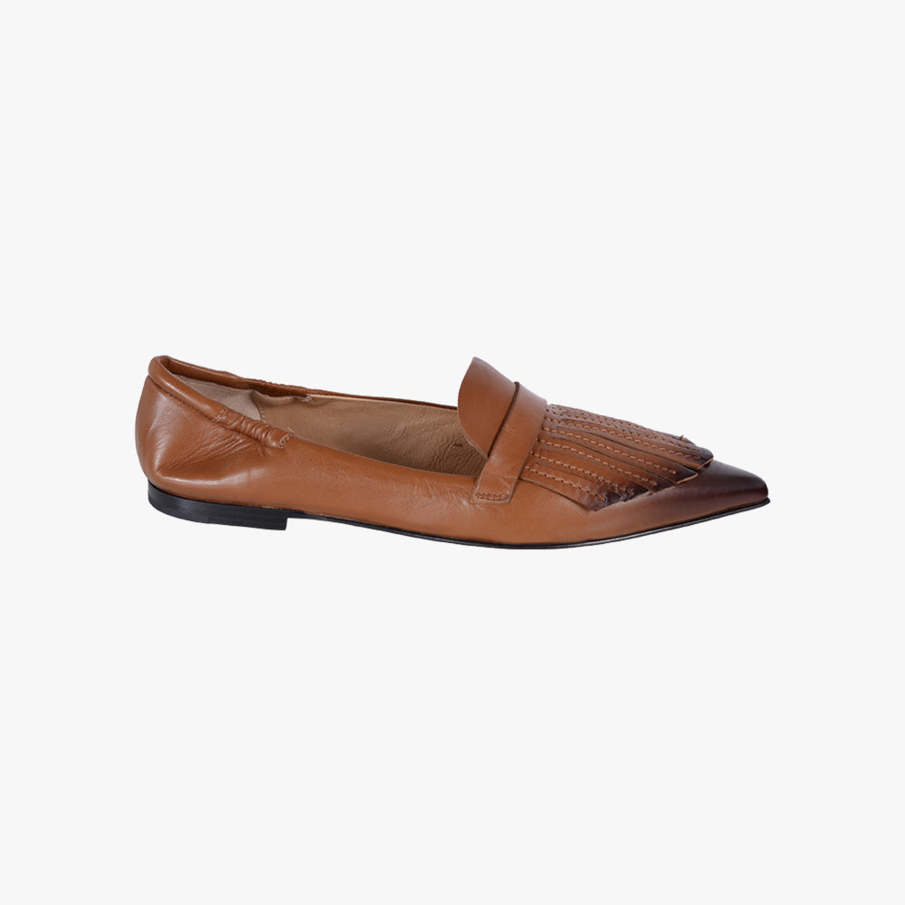Loafer Fransen (braun, 36) | braun