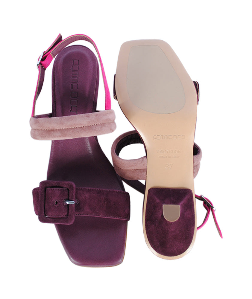 Sandale Karree | bordeaux