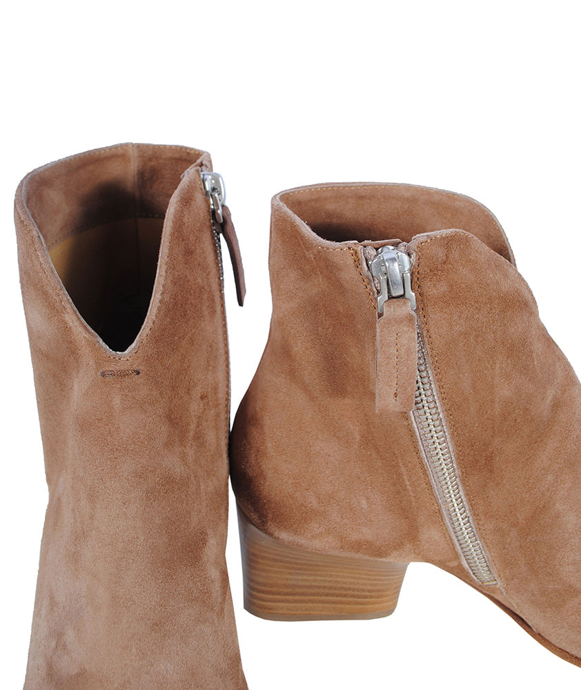 Stiefelette Cut Out | braun