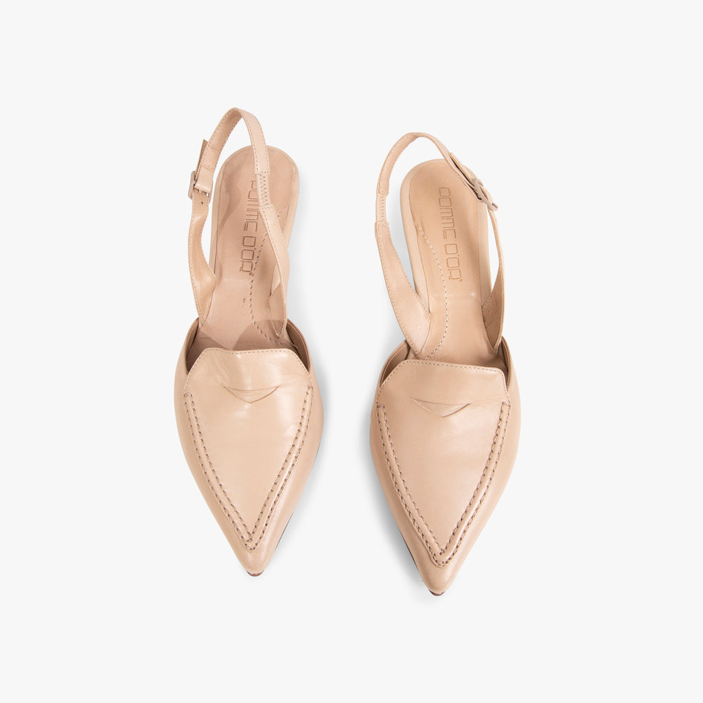 Sling Pumps | sand