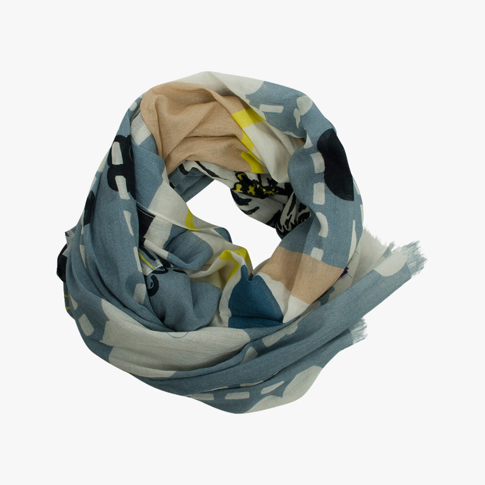 Schal Cloud (taubenblau, 1-size) | taubenblau