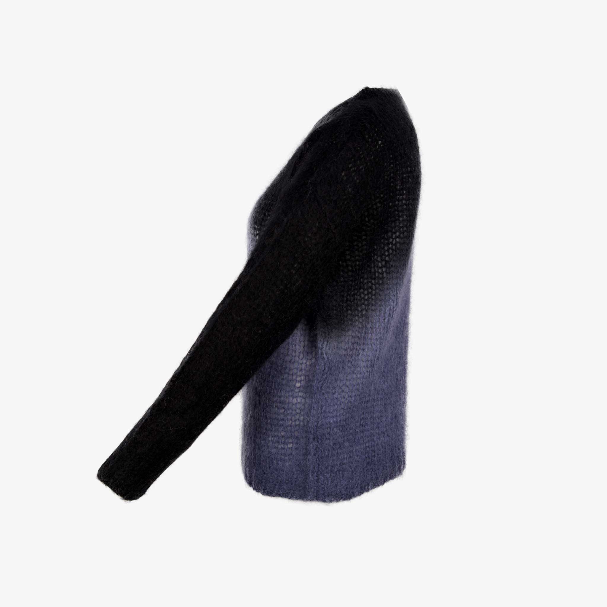 Rabens Saloner Pulli Batik | blau