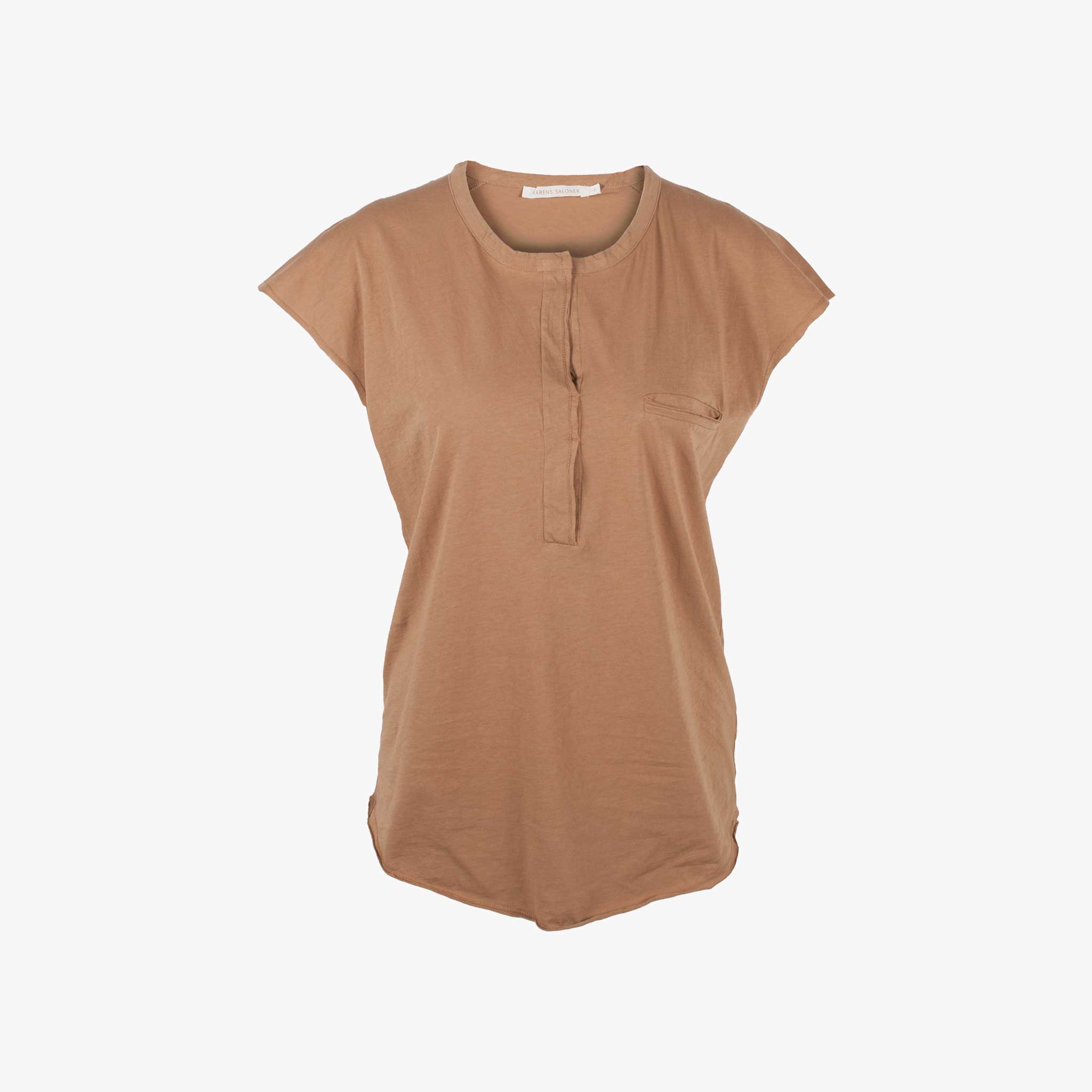 A-Shirt Blanca, Vorderansicht | braun