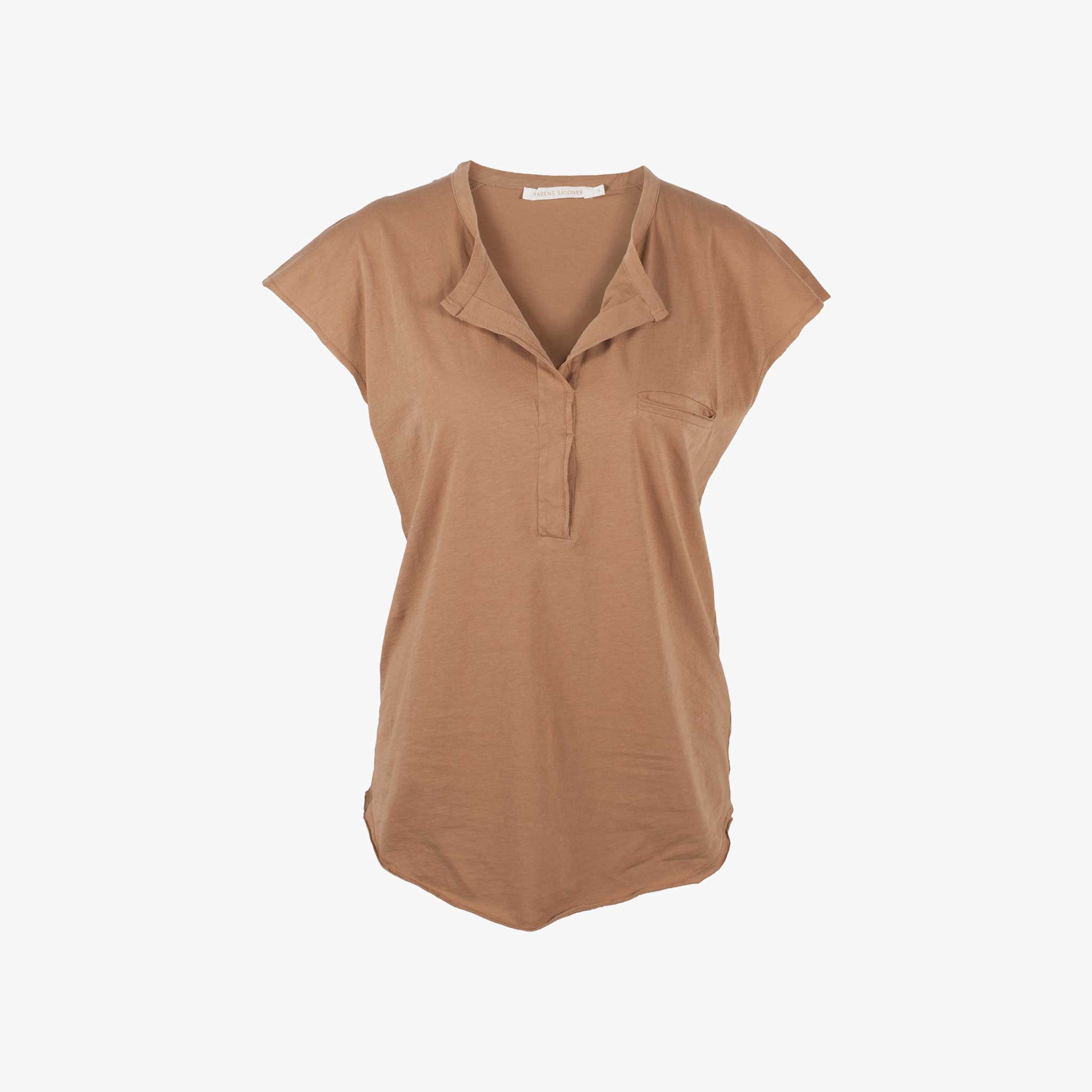 A-Shirt Blanca, Vorderansicht | braun