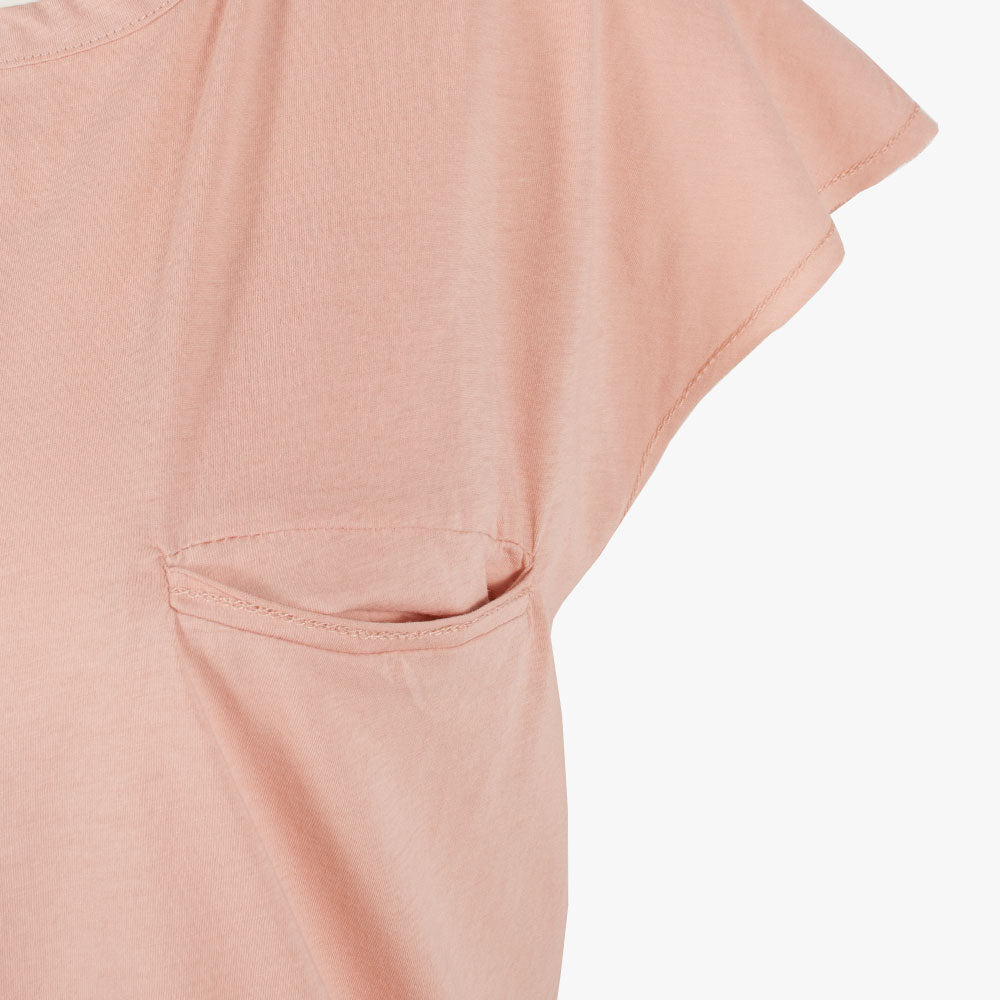 A-Shirt Blanca, Detail Tasche | rose