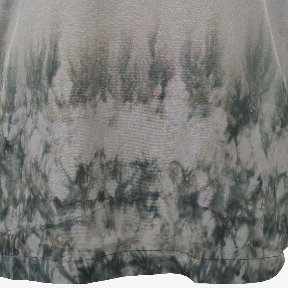 Bluse Saumbatik, Detail Muster | grau