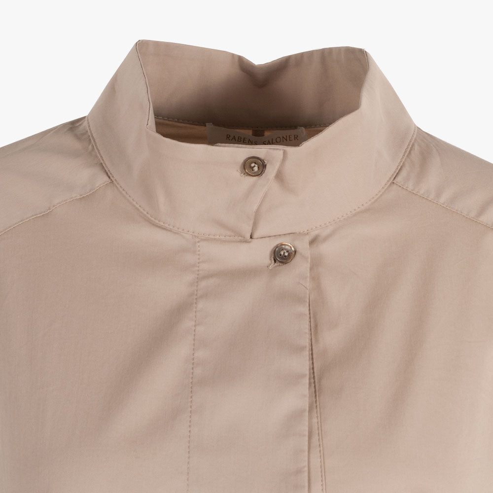 Hemdblusenkleid uni | sand