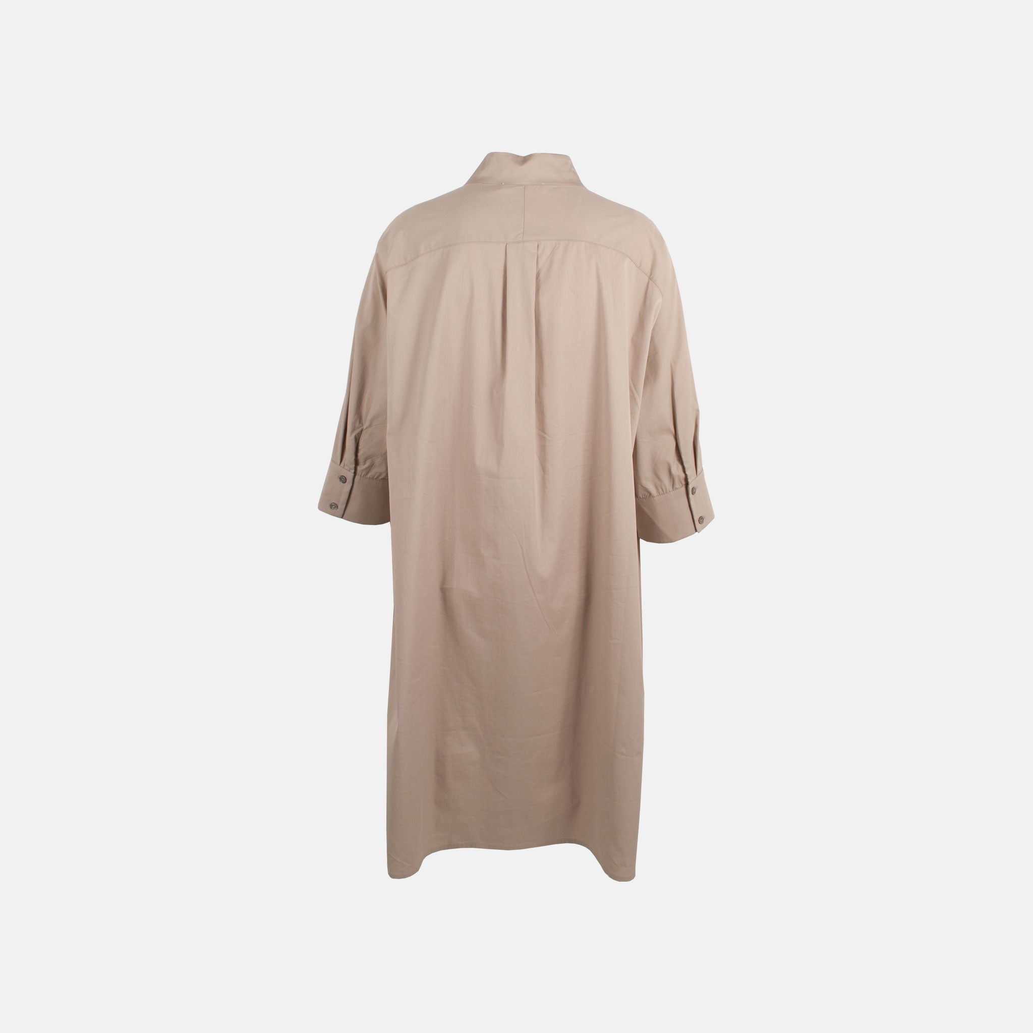 Hemdblusenkleid uni | sand
