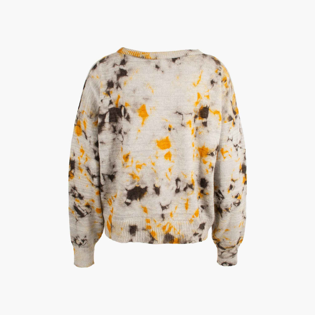 Rabens Saloner Pulli Batik Jasmin | grau
