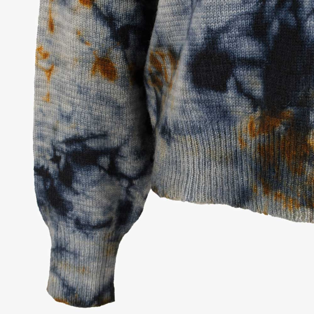 Rabens Saloner Pulli Batik Jasmin | navy