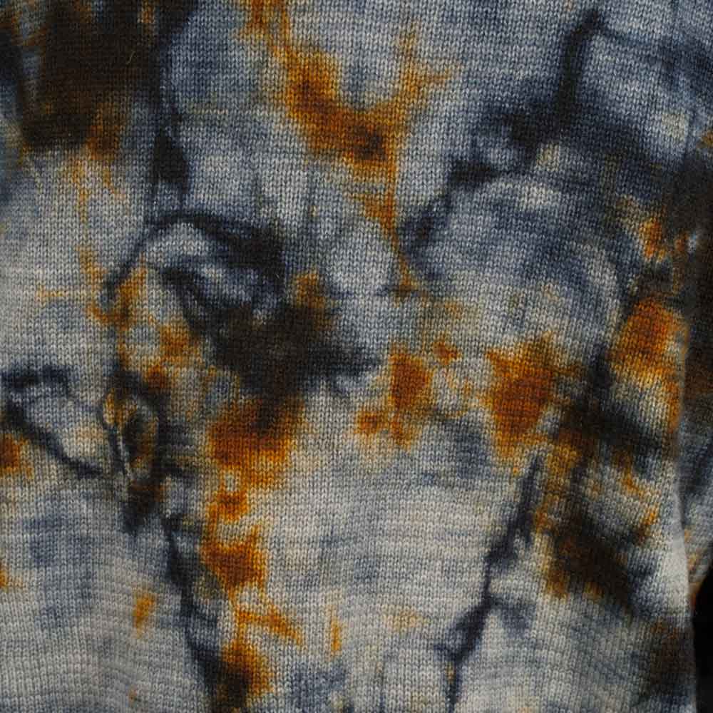 Rabens Saloner Pulli Batik Jasmin | navy