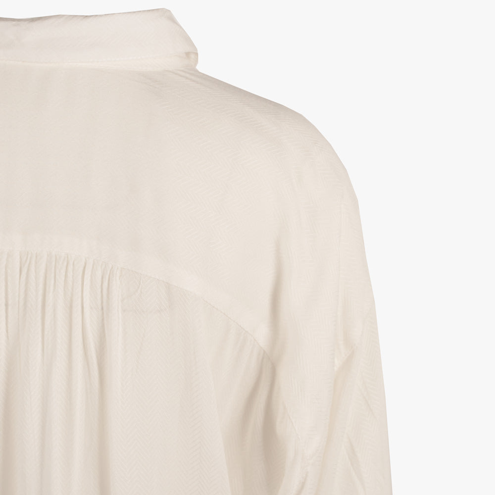 Rabens Saloner Schlupfbluse Lolou | offwhite