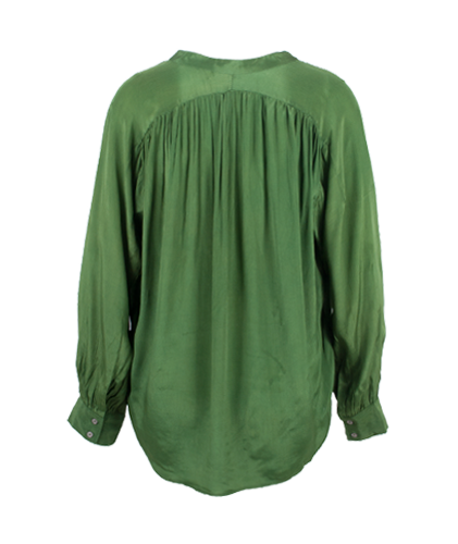 Bluse uni | grün