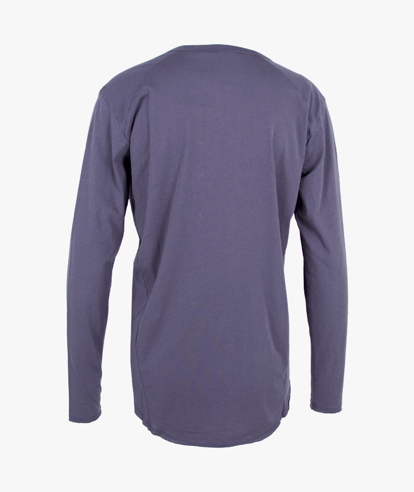 1/1 Crew Neck Shirt (blaugrau, XXS) | blaugrau