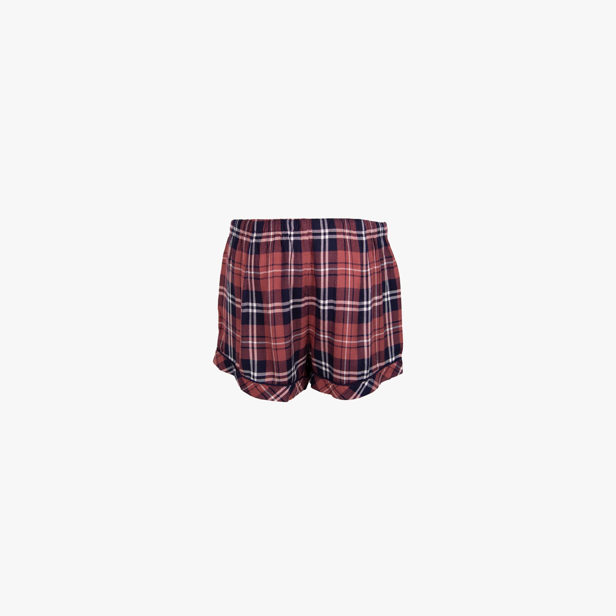 Rails Pyjama Karo kurz | mauve