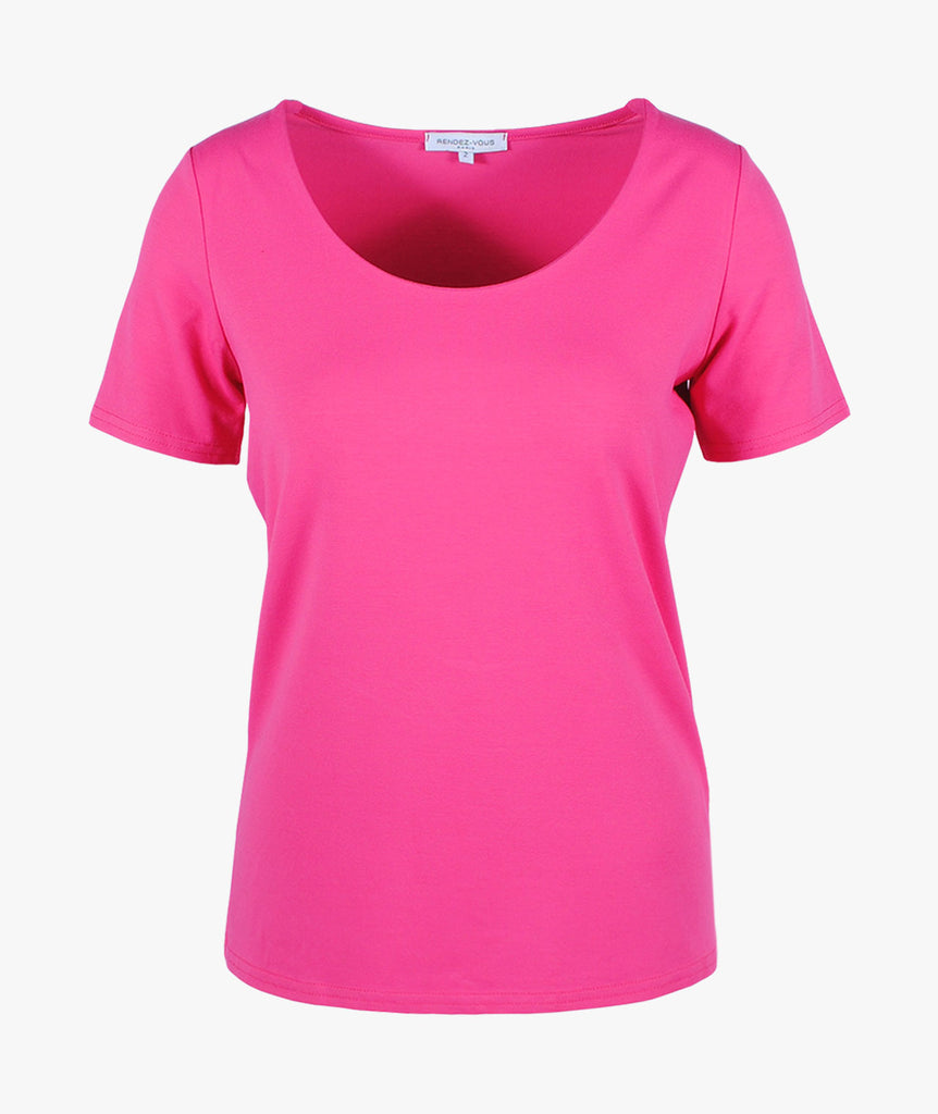 1/2 RH-Shirt Birkin | fuchsia