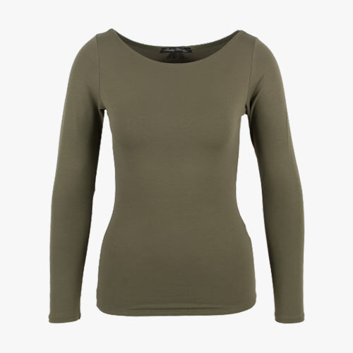 1/1 U-Shirt Doris (khaki, XS) | khaki