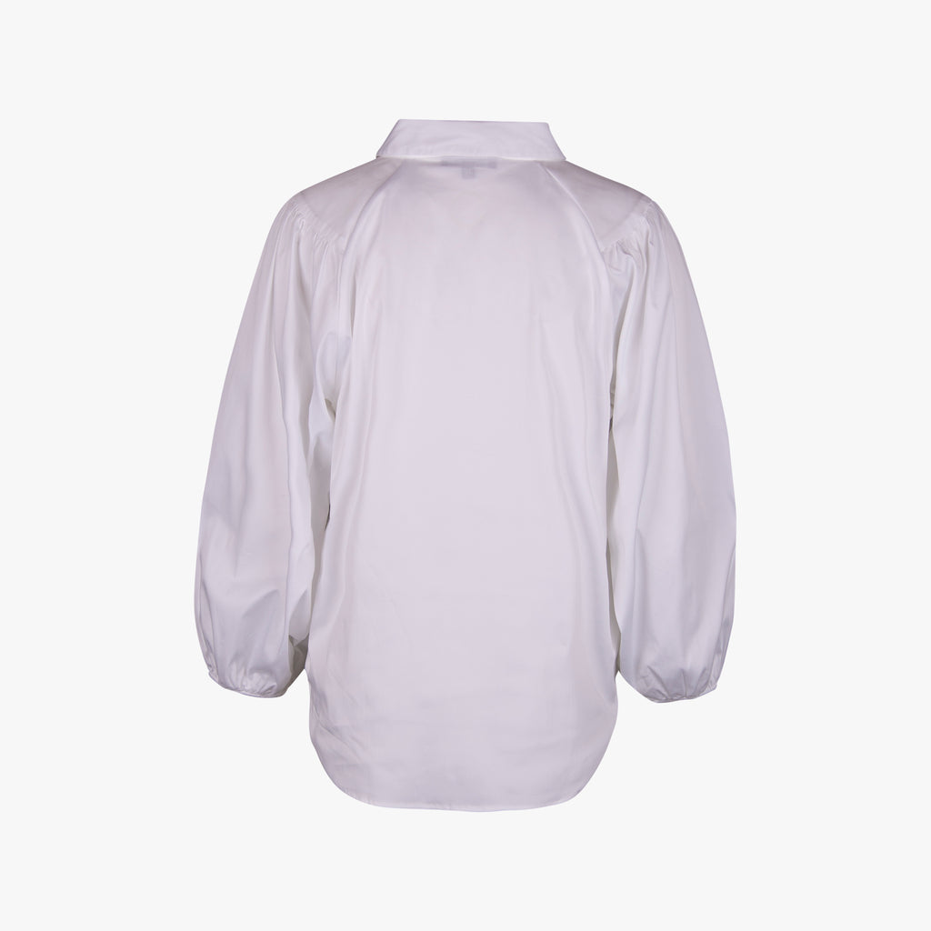 Risy & Jerfs Bluse Ballonarm | weiß