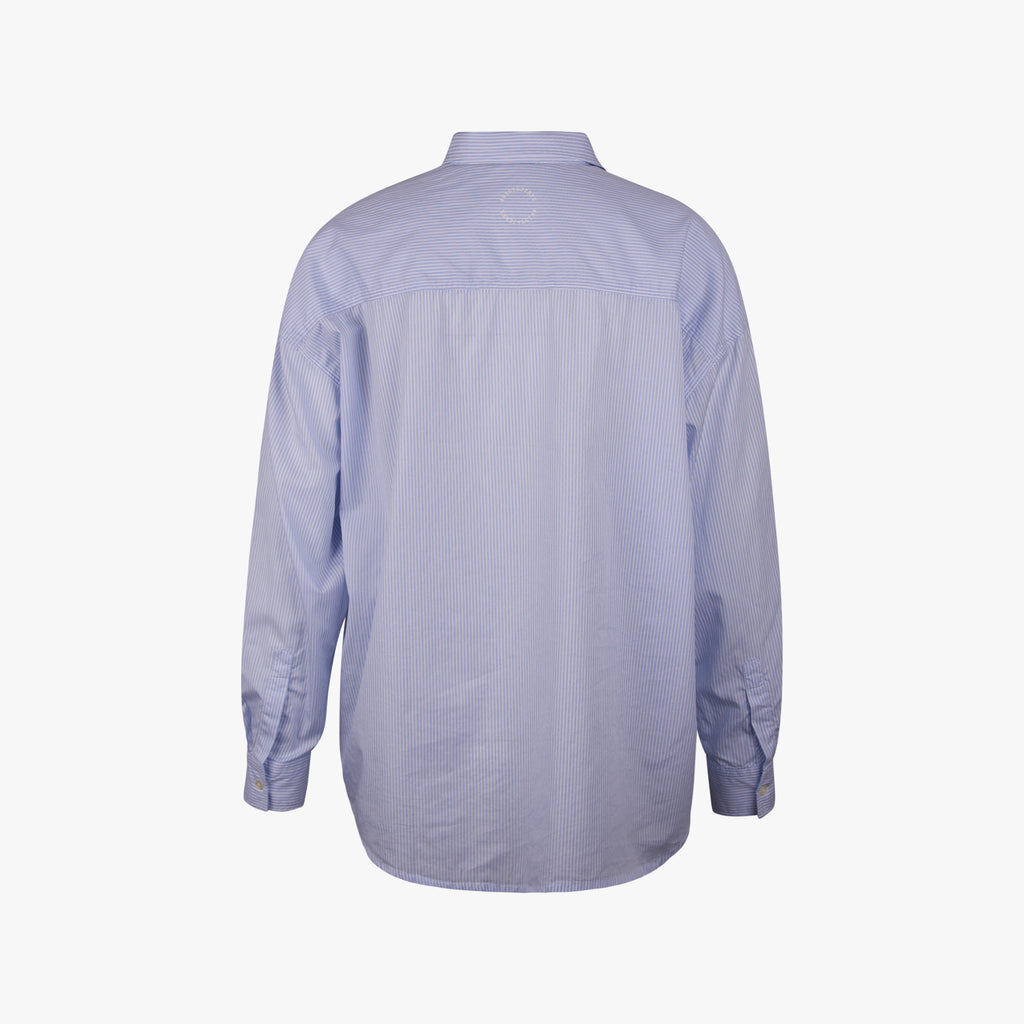 Risy & Jerfs Bluse Finestripe | blau-weiß