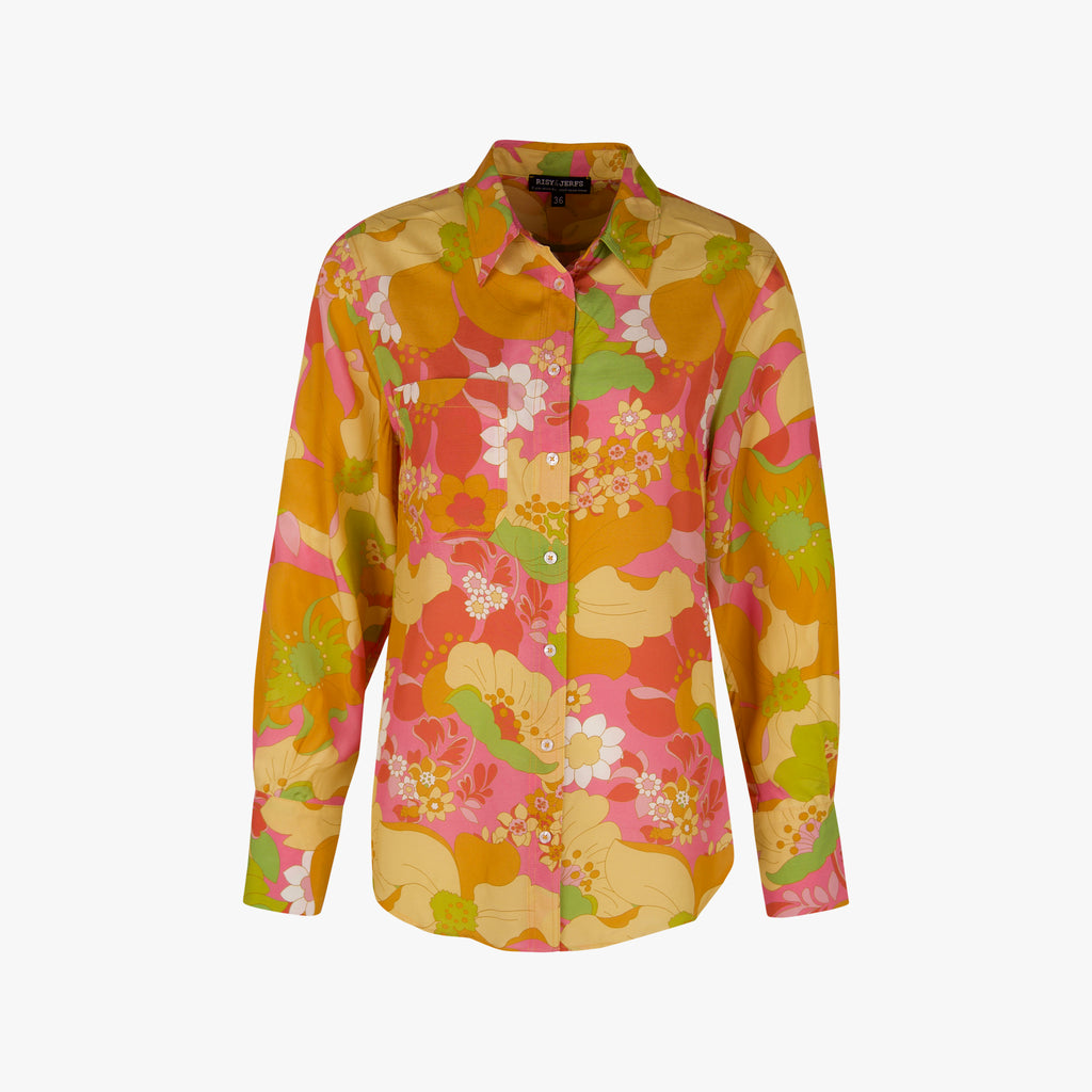 Risy & Jerfs Bluse Flowerprint | multicolor