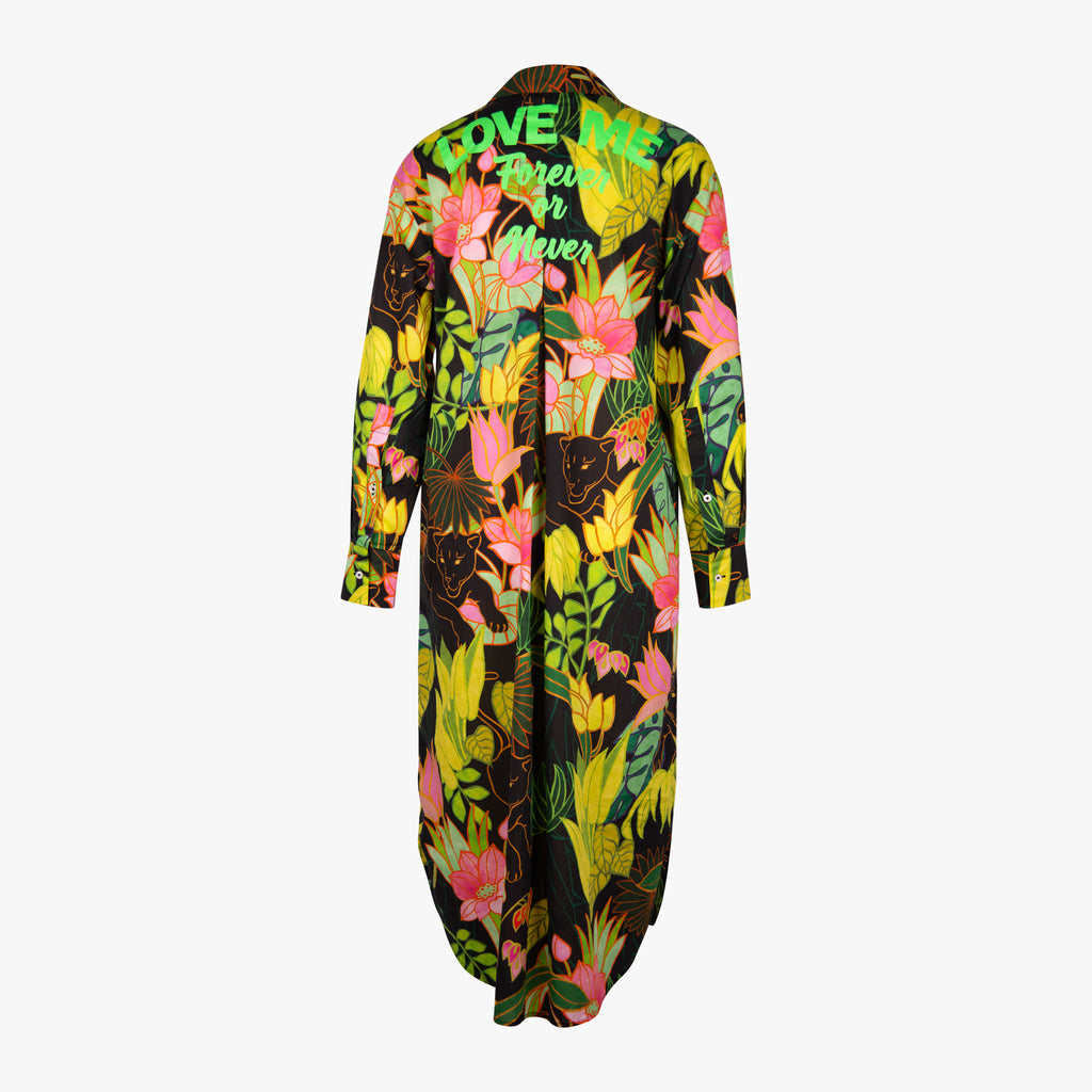 Risy & Jerfs Maxikleid Flowerprint | multicolor