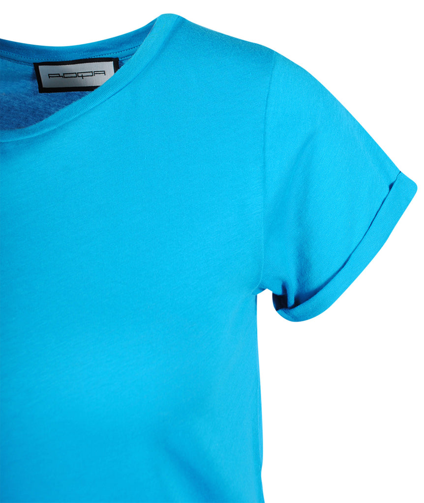 1/2 RH-Shirt uni | türkis