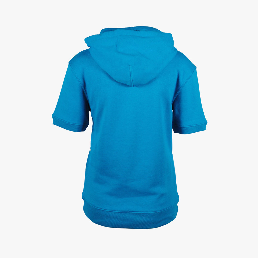Hoody Halbarm | türkis