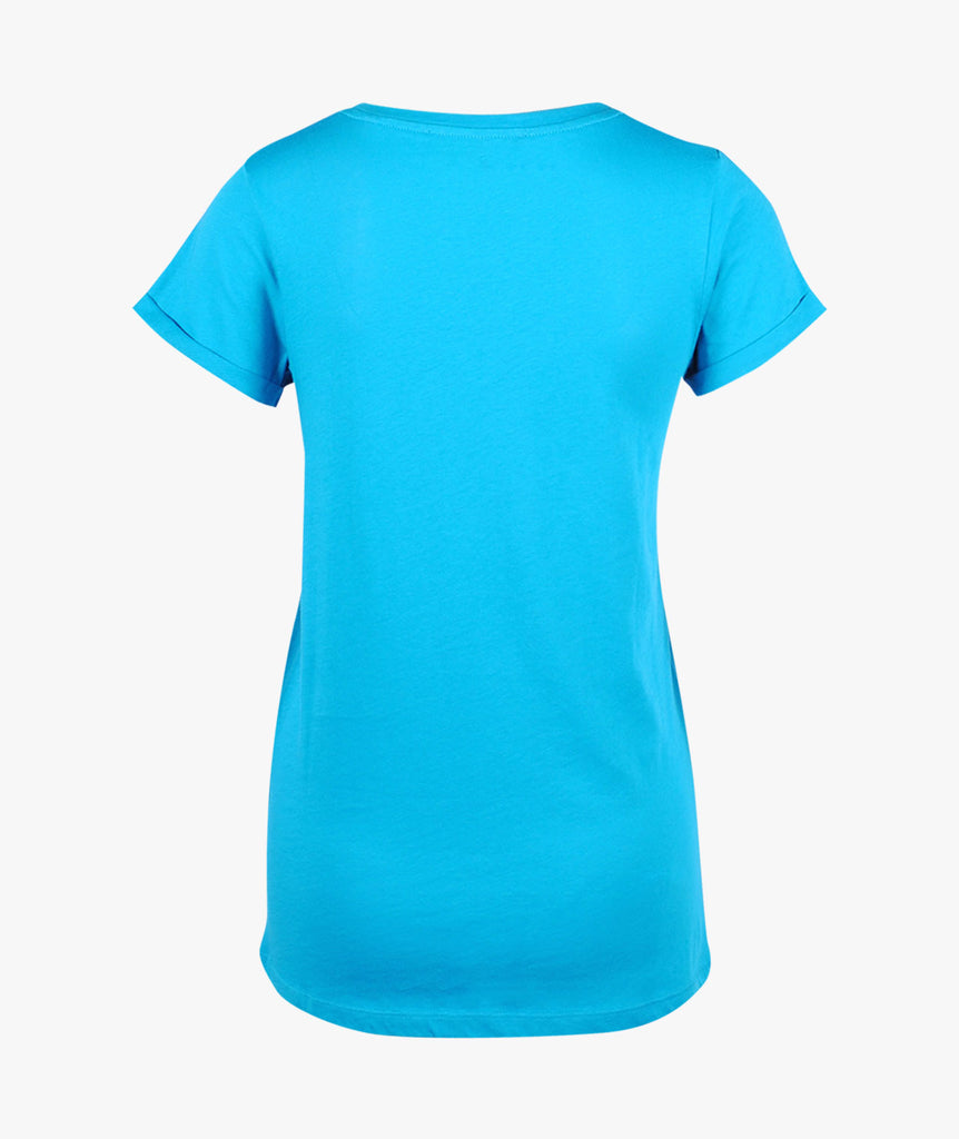 1/2 RH-Shirt uni | türkis